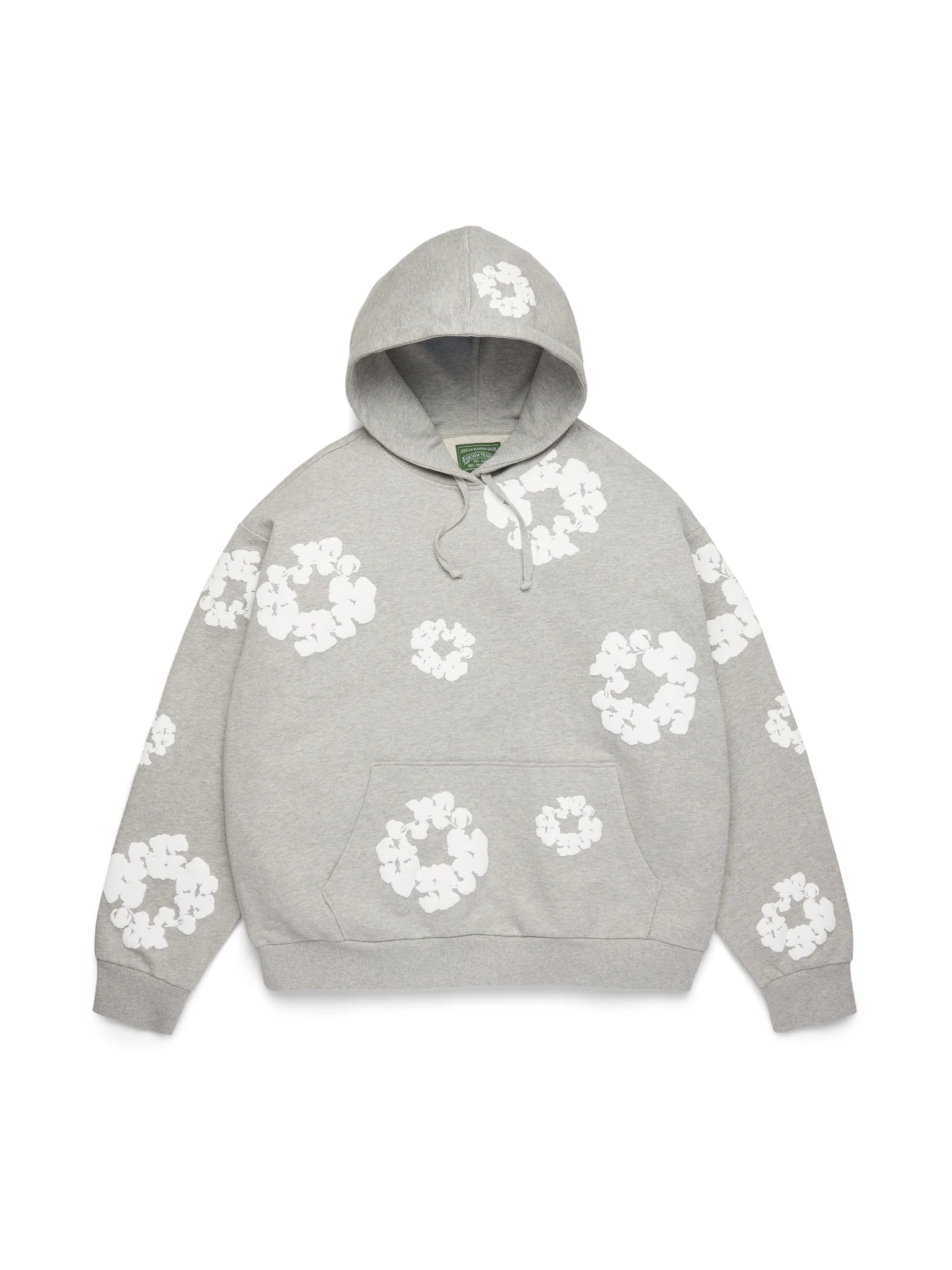 Denim Tears The Cotton Wreath Hoodie - Grey