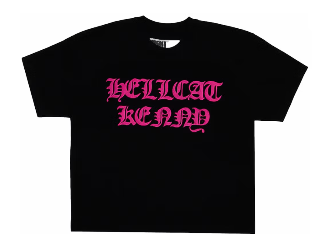 Sp5der Hell Cat Kenny Tee Black