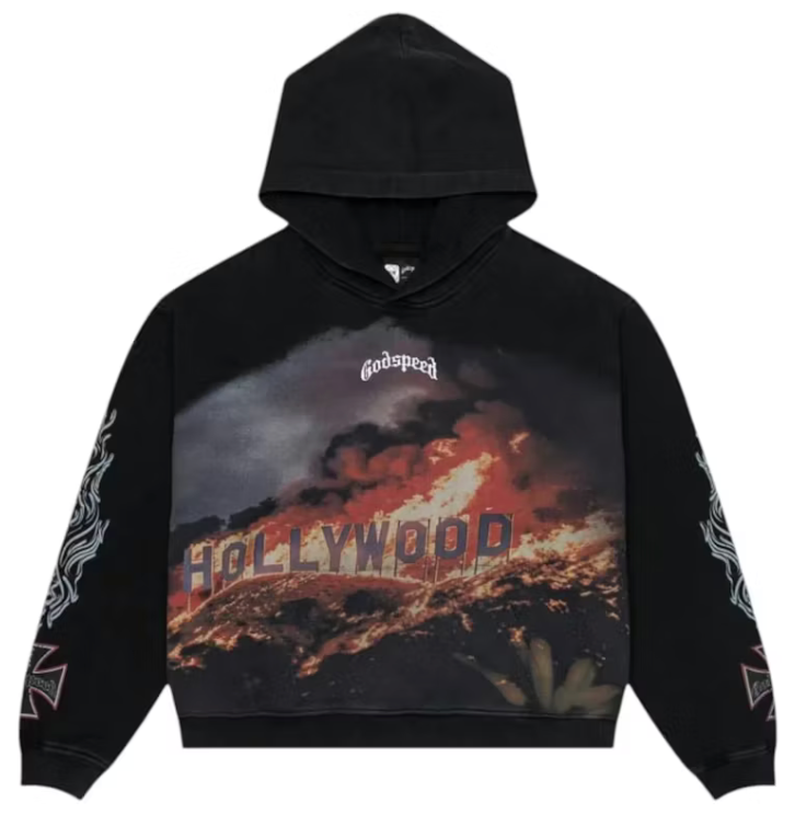Hollywood Inferno Hoodie Black