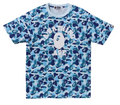 BAPE ABC Camo College Tee - Blue