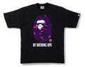 BAPE Color Camo By Bathing Tee Black Purple