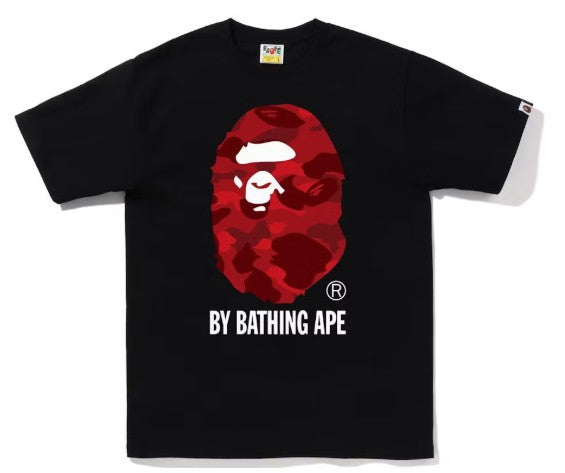 BAPE Color Camo By Bathing Ape Tee (FW22) Black Red