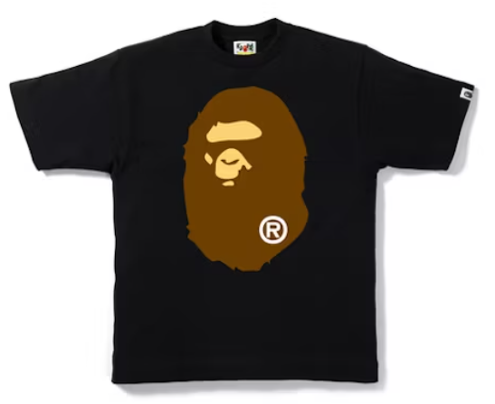 BAPE Big Ape Head Tee - black