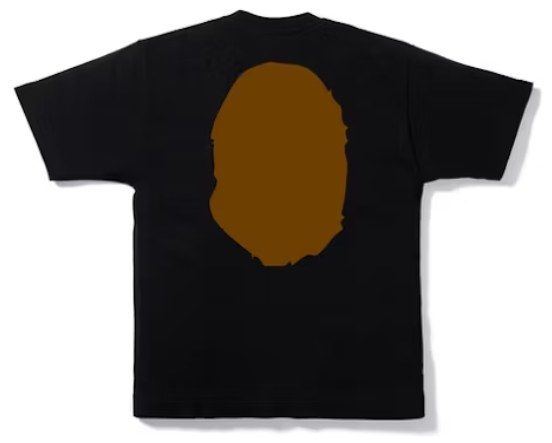 BAPE Big Ape Head Tee - black