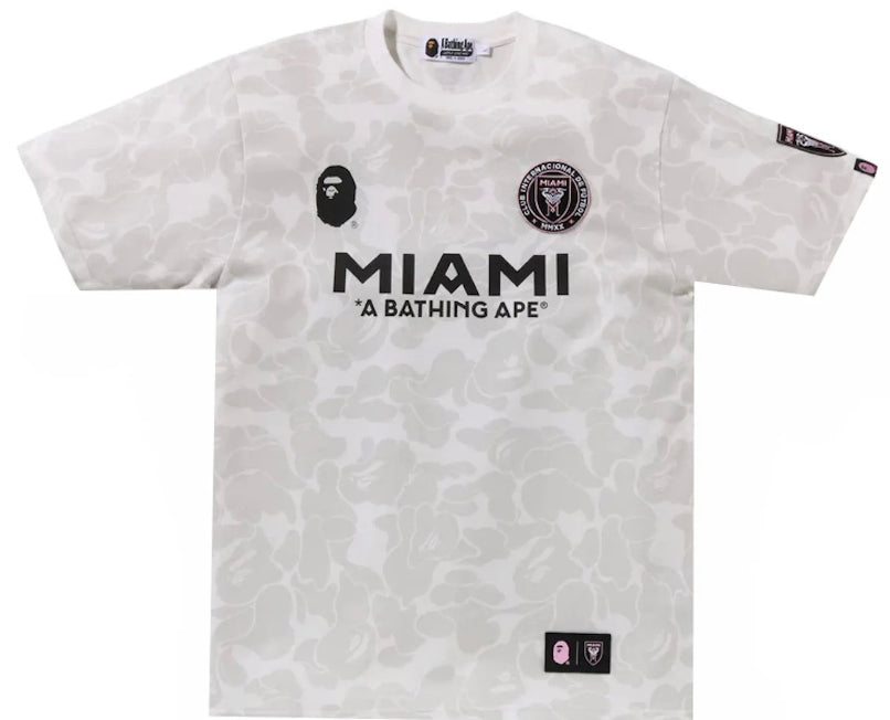 Bape x Inter Miami CF Camo Tee