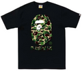 Bape ABC Woodland Tee - Black