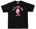 BAPE ABC Camo College Tee (SS21) Black Pink