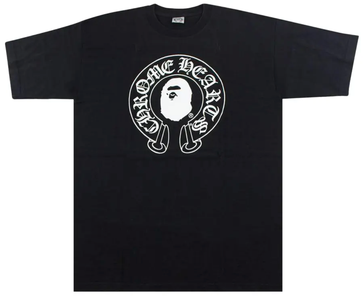 Bape x Chrome Hearts Tee White