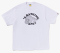 Bape Milo college relaxed tee white