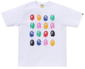 BAPE A Bathing Ape 32nd Anniversary Big Ape Head Tee White