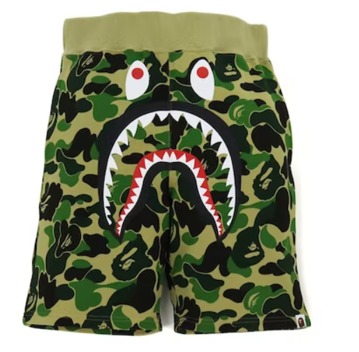 ABC Green Camo Shark Shorts