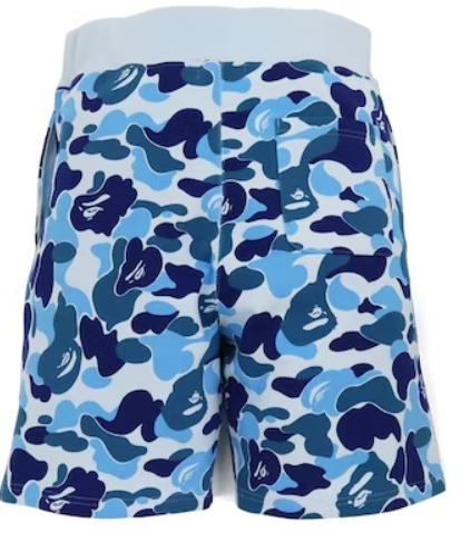 ABC Blue Camo Shark Sweatshorts