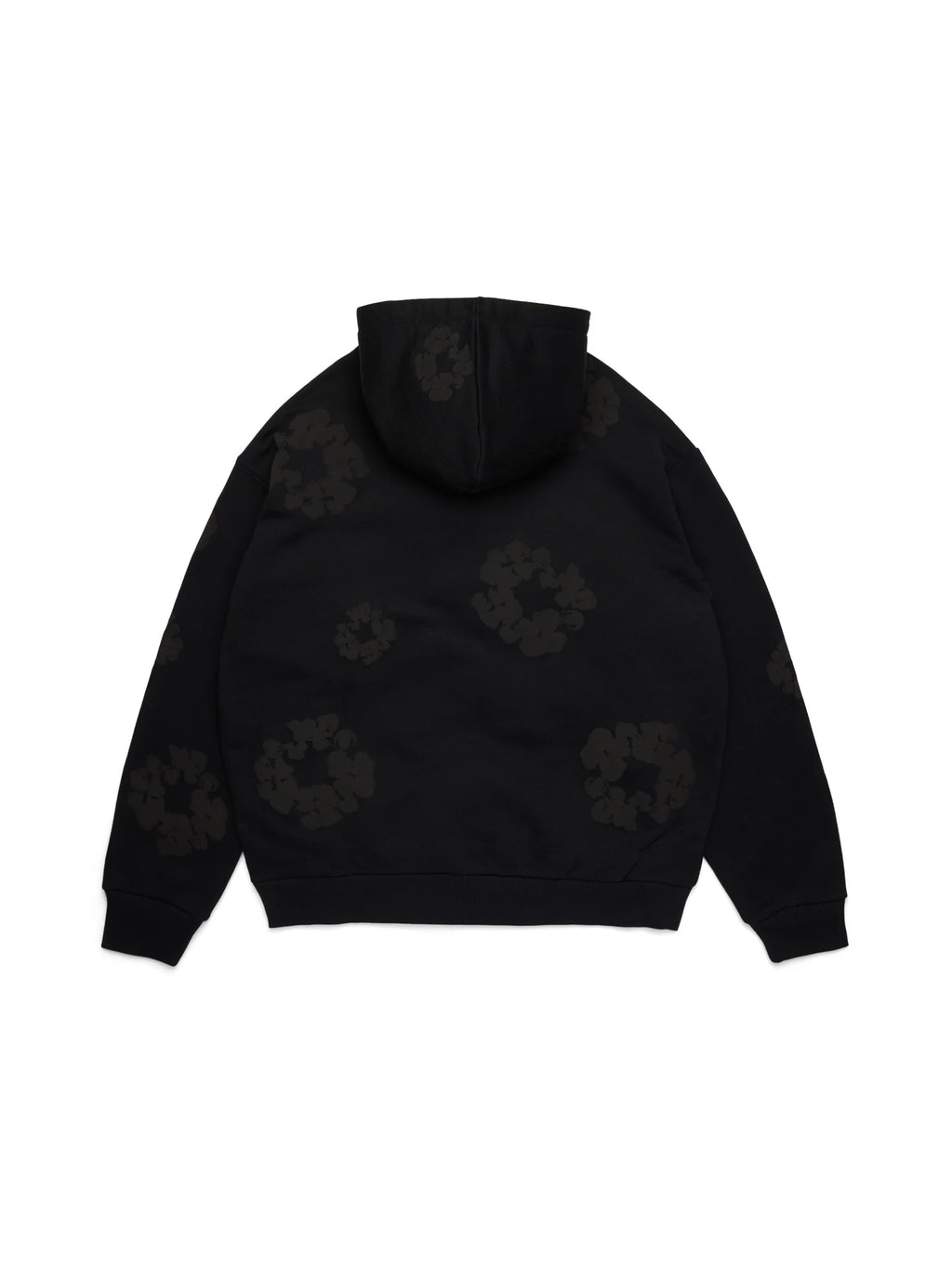 Denim Tears The Cotton Wreath Hoodie - Black
