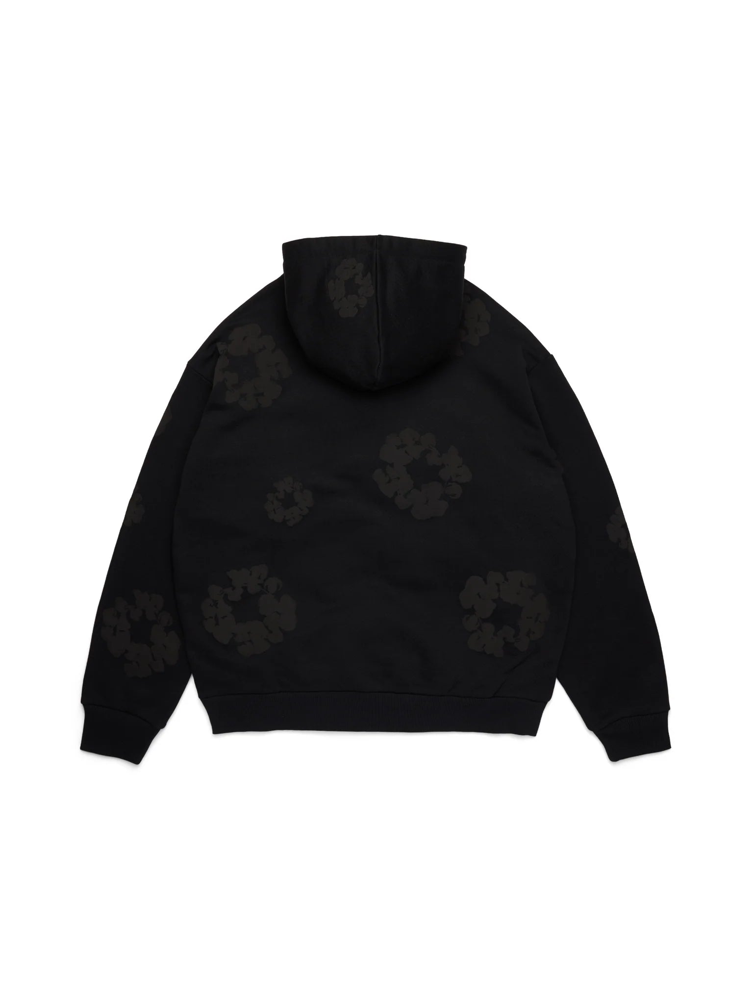 Denim Tears The Cotton Wreath Hoodie - Black