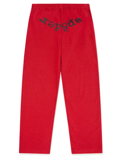 Sp5der Red VVS Pants
