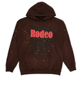 Sp5der X Travis Scott Rodeo Hoodie Brown