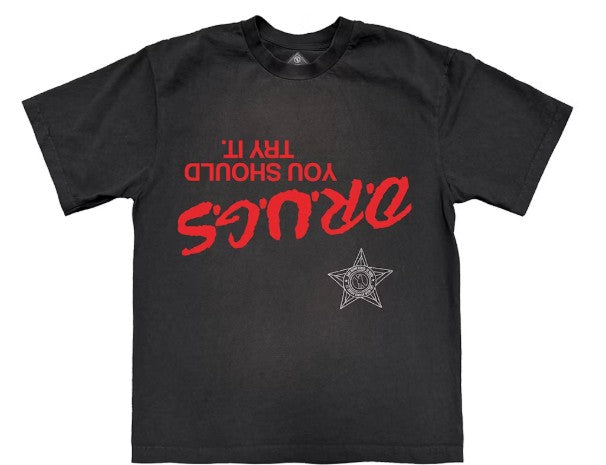 Sp5der X Travis Scott DRUXGS Tee Black