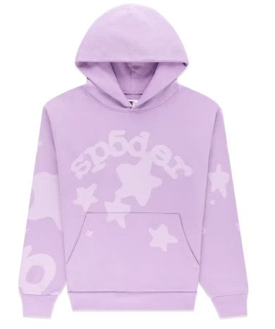 Sp5der Beluga V2 Hoodie Acai