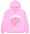 Sp5der OG Web Pink hoodie