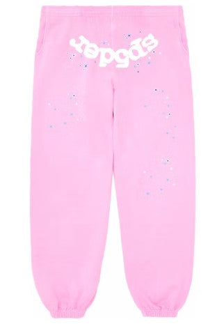 Sp5der OG Web Pink Sweatpants