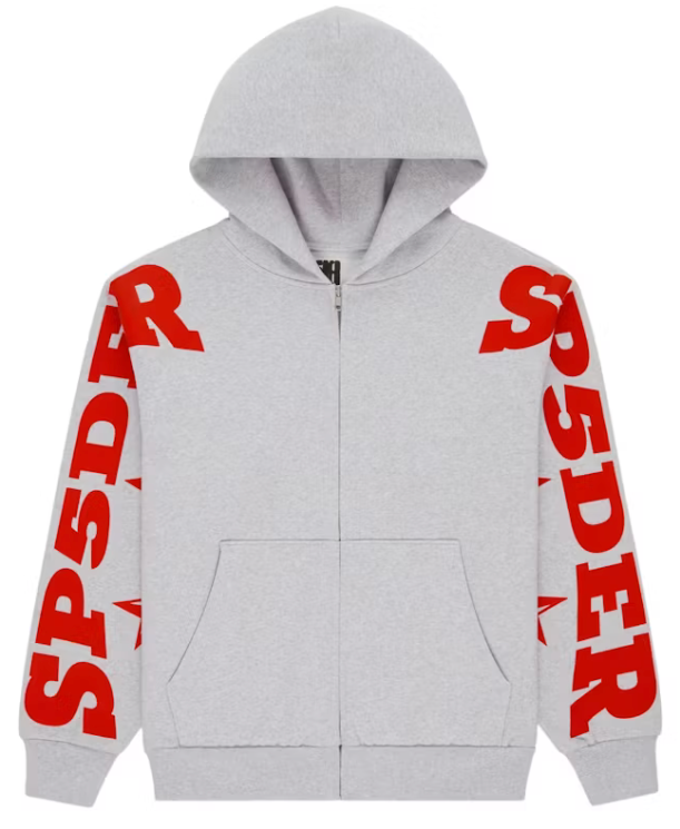 Sp5der Heather Grey MX555 Zip