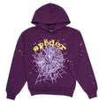Sp5der Star OG Web V2 Hoodie Purple