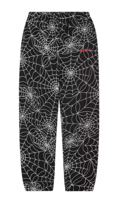 Sp5der Black Aop Pants