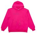 Sp5der Pink Wait Rhinestone Hoodie