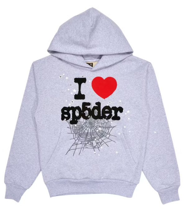 Sp5der I Heart Grey Souvenir