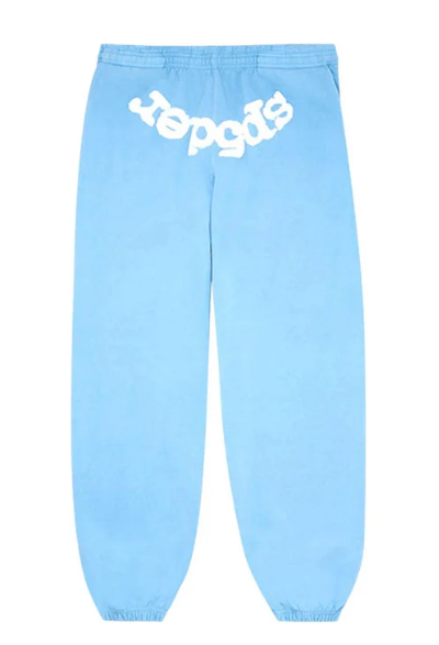 Sp5der Sky Blue Pants