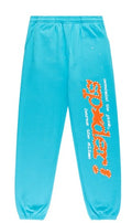 Sp5der Punk V2 Sweatpant Cyan