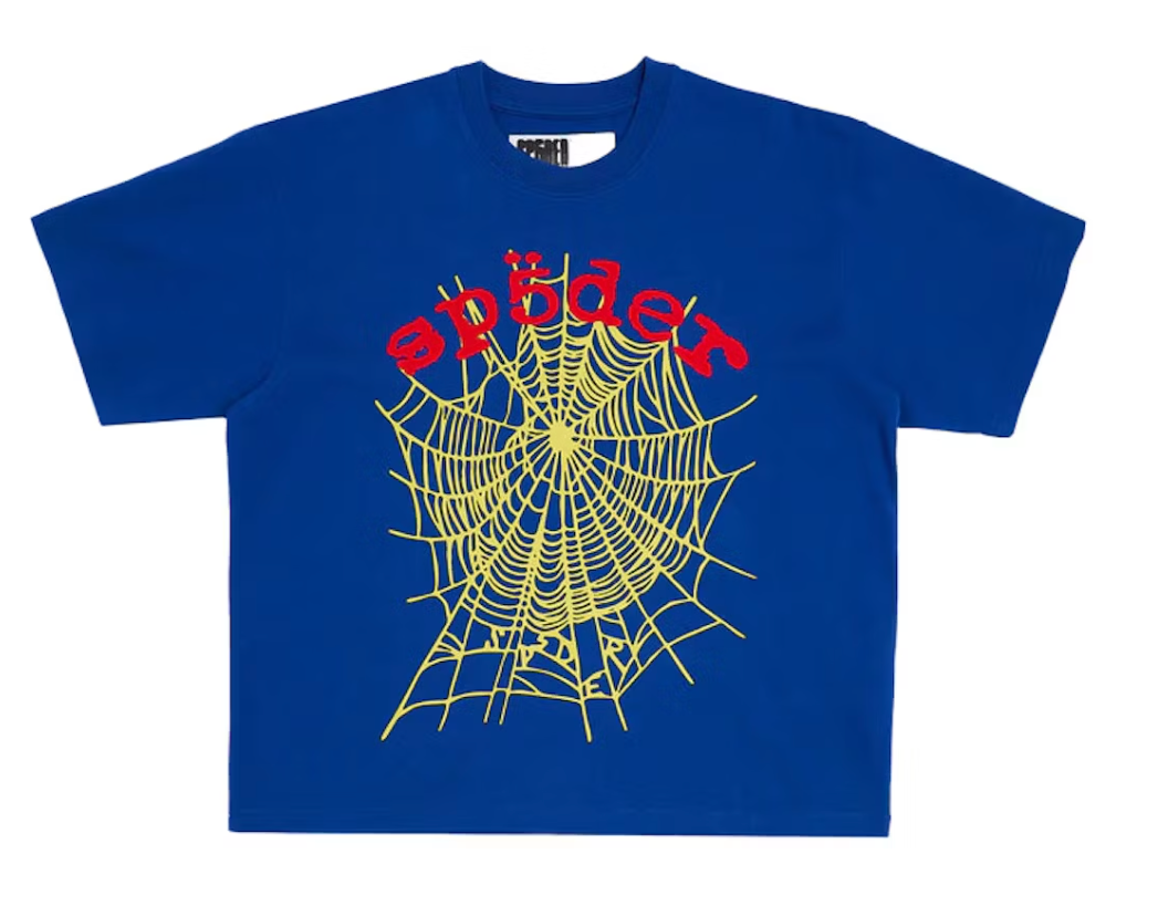 Sp5der OG Logo V2 Heavy Weight Navy