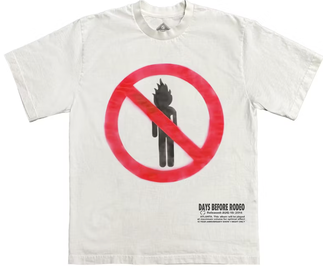 Sp5der Rodeo white tee