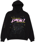 Sp5der P*NK V1 Hoodie Black