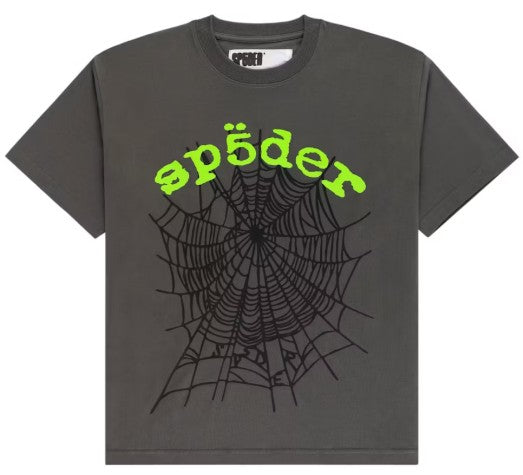 Sp5der OG Web V2 Tee Slate Grey