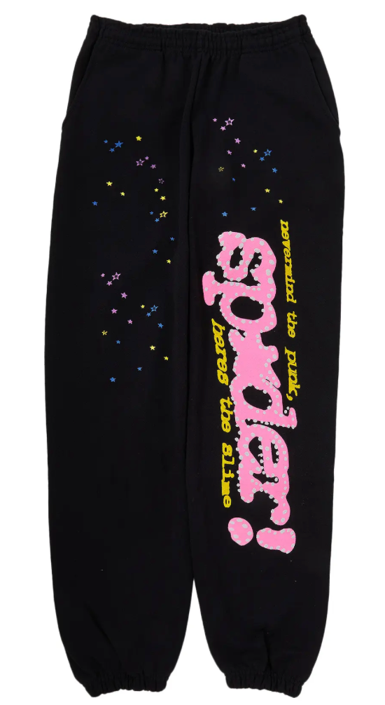 Sp5der Black Punk V2 Sweats