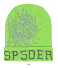 Sp5der Green Beanie
