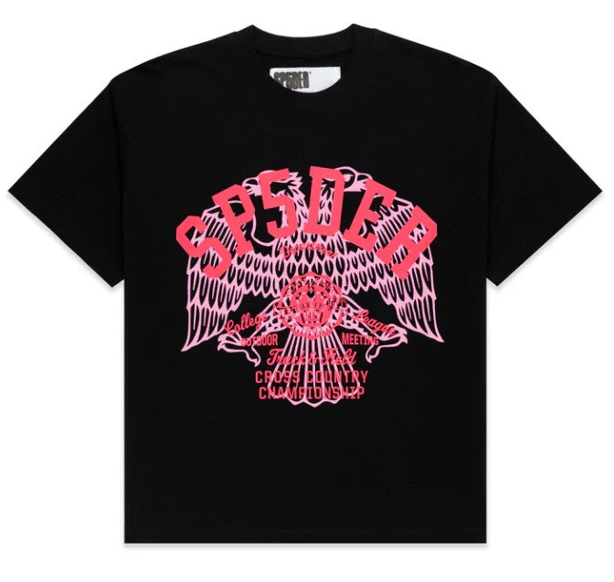 Sp5der Black Champions League Slub Tee 'Black'
