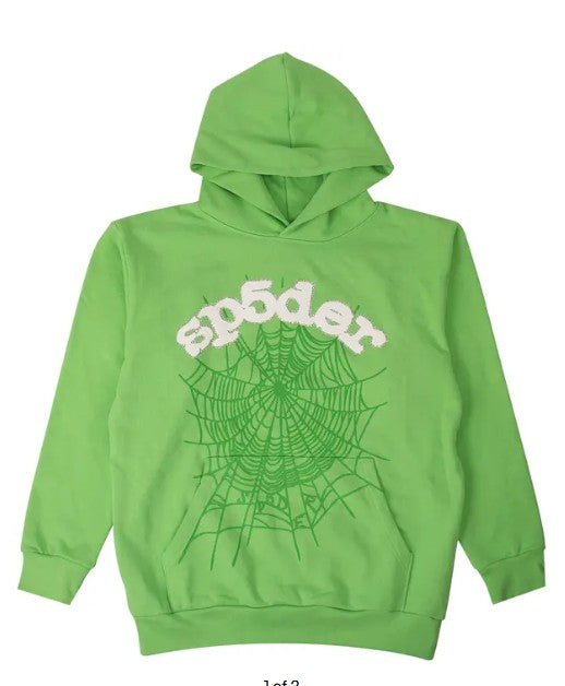 Sp5der Websuit Hoodie Green