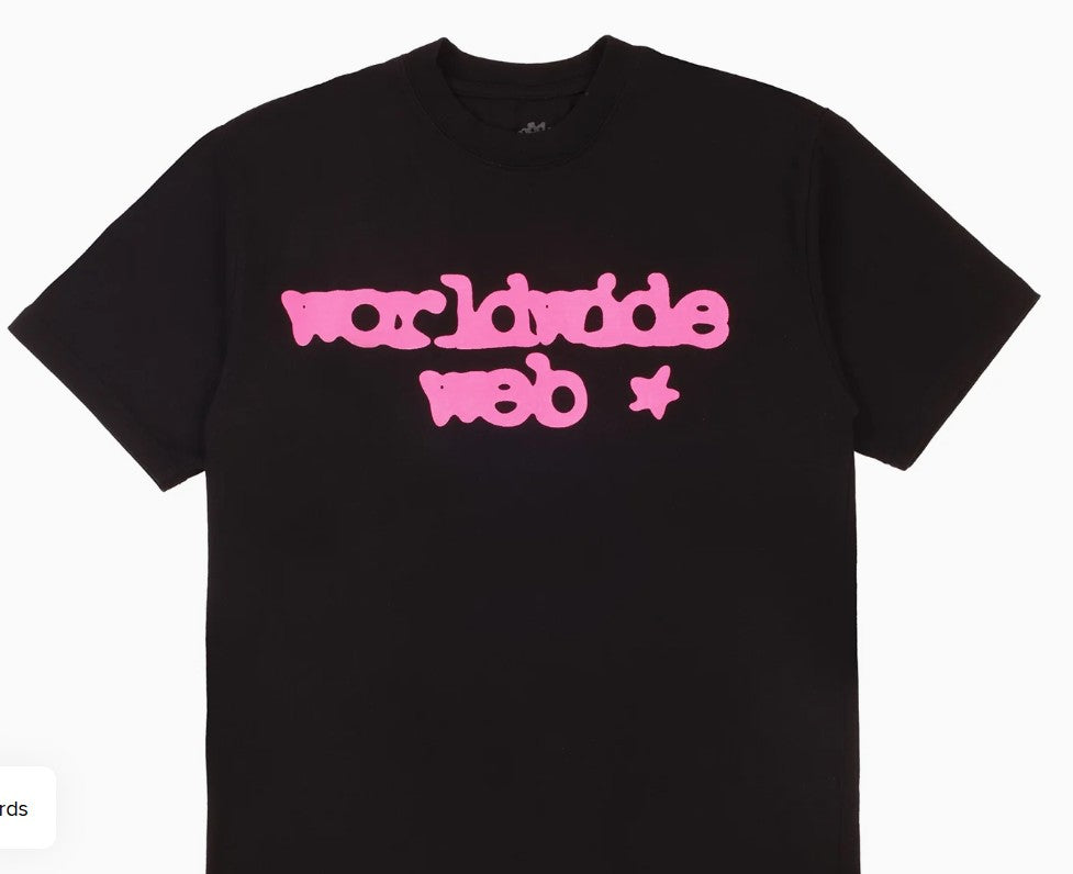 Sp5der Worldwide Web Tee Black