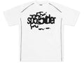 Sp5der Contrast Stitch Slub Tee