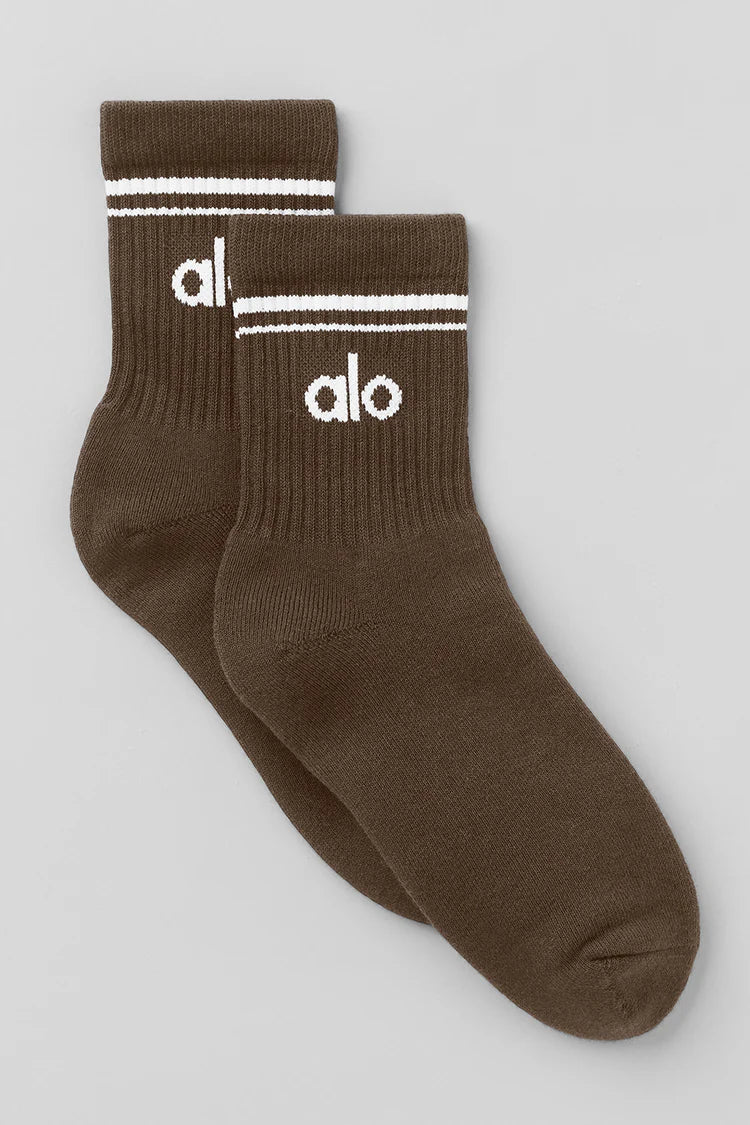 Unisex Half-Crew Throwback Sock