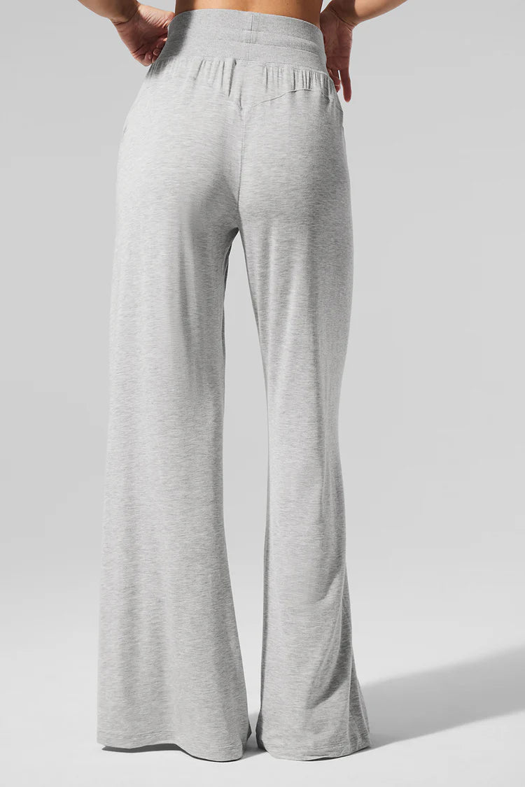 Alo Semi-Sheer Delicate Lounge Flare Pant