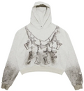 Vale forever Big Chain Hoodie Grey