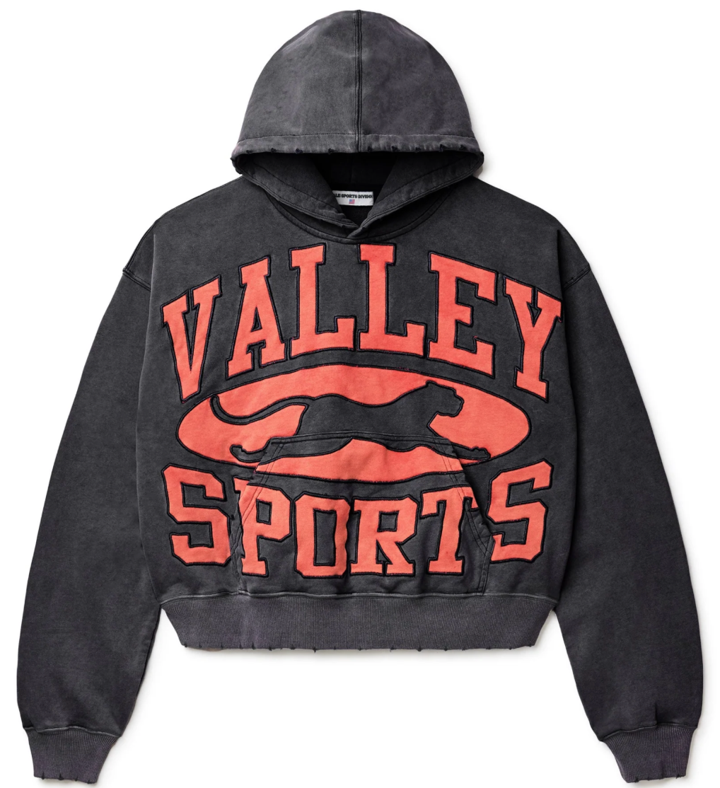 Vale forever Crest Pullover Hoodie Black