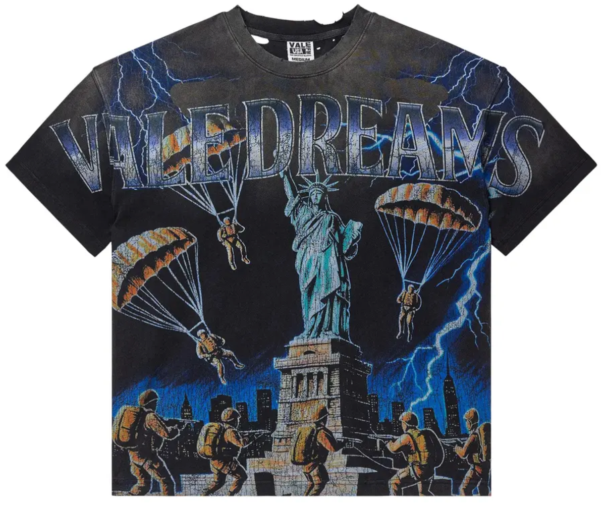 Vale forever NYC Invasion Tee Black