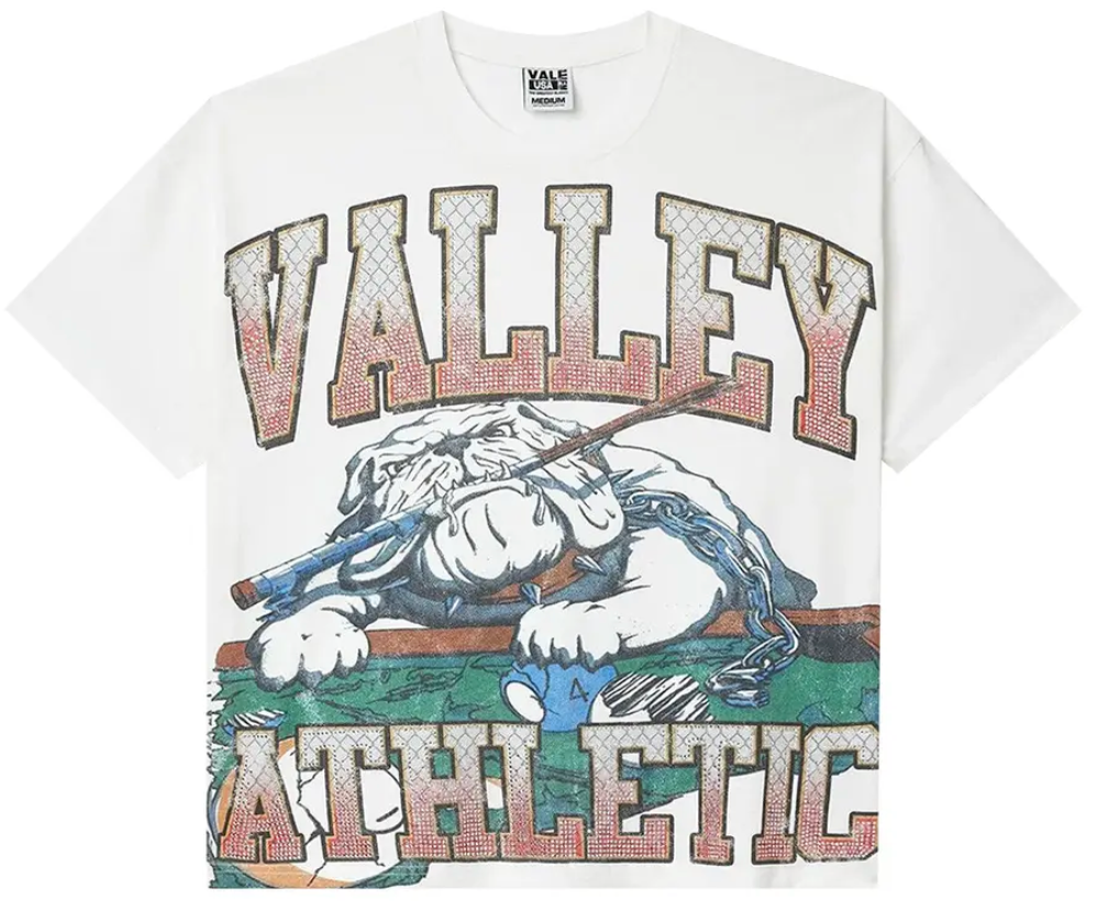Vale Forever Polo Bling Tee White