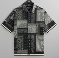Kith crossover snap shirt Lt indigo