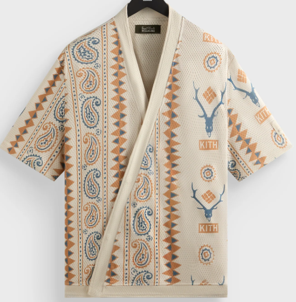 Kith Crossover Snap Shirt Waffle