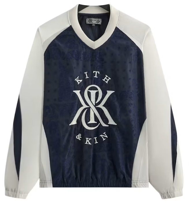 Kith Dayton Combo Pullover Navy